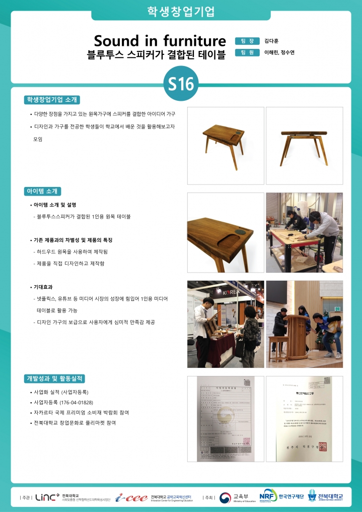 Sound in furniture